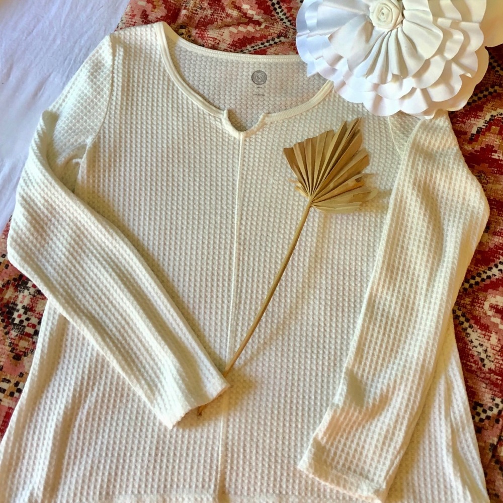 So Brand Waffle Knit Top - Picture 1 of 8